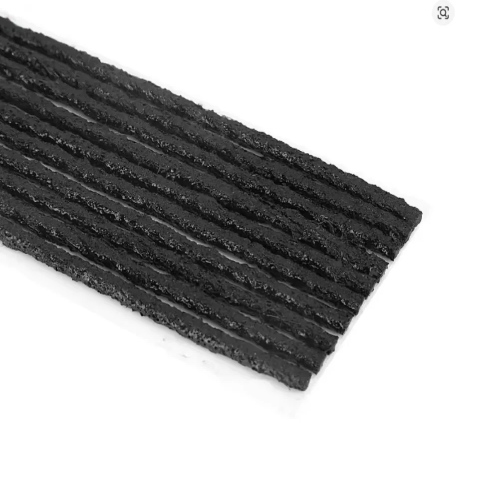 50pcs tubeless tire repair Scooter Bike Automobile Motorcycle Rubber Strips Kit Plug Tire Puncture Repair Sealer 200*4mm New