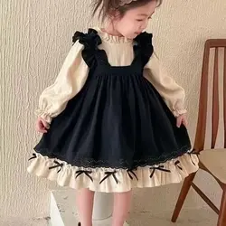 Sweet Cute Black Night Dress Cake Princess Dress Evening Dress