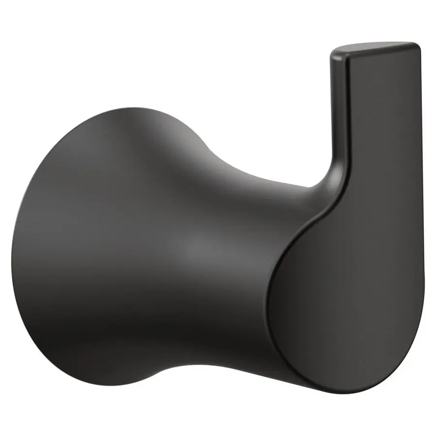 

Doux Matte Black Single Robe Hook, YB0203BL
