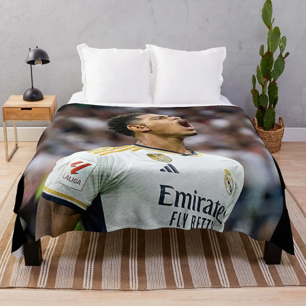 

BELLINNNNGHAMMM Throw Blanket Soft Solid Color Blanket for Couch Bed