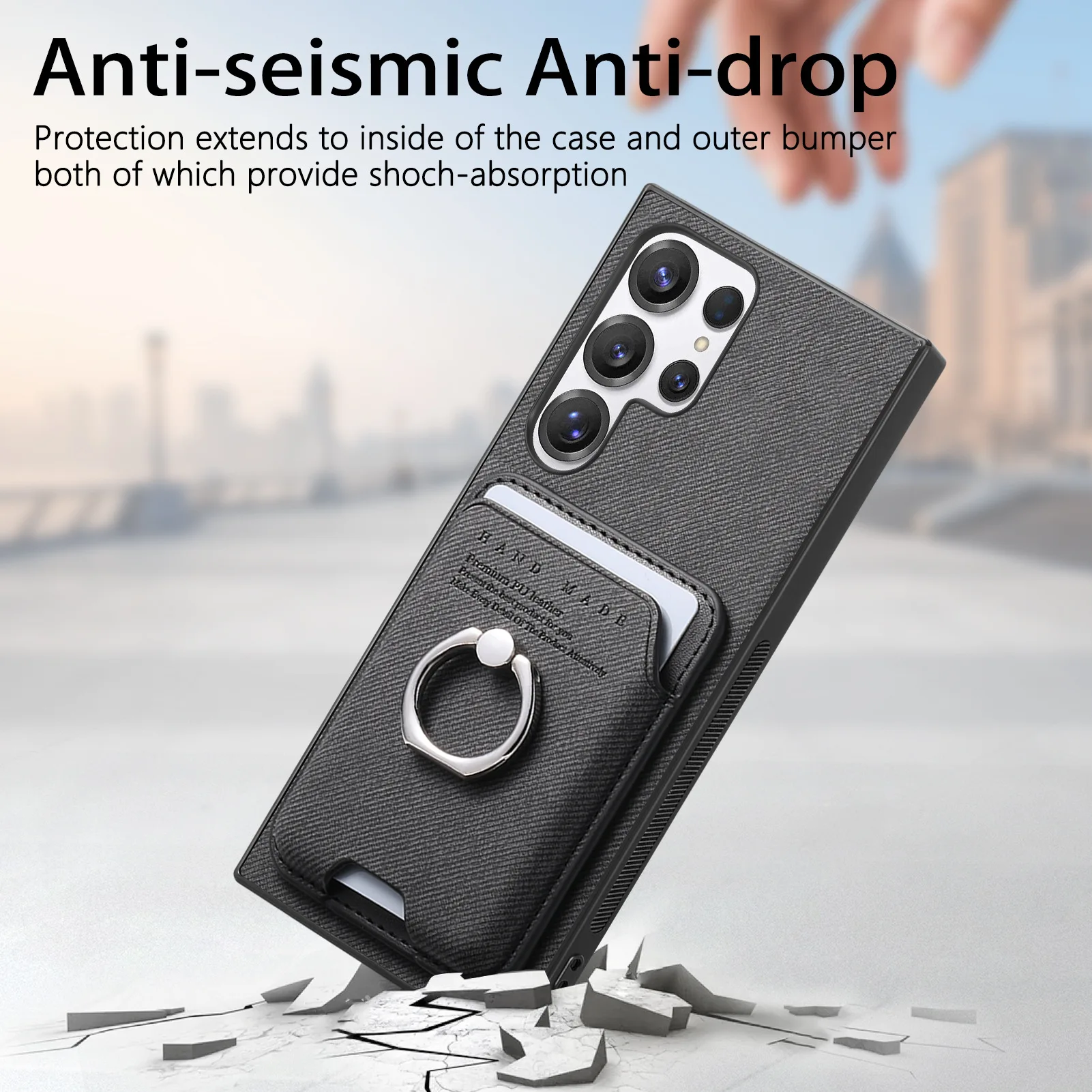 Für Samsung S26 Ultra S25 Rand S24 S23 S22 Plus S21 FE Telefon Fall Abnehmbare Leder Galaxy A17 A07 A06 A56 A36 A26 A16 A06 4G – Detail 4