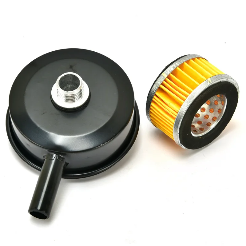 

Air compressor pump accessories 65 iron shell muffler+spare filter element air filter element air filter element