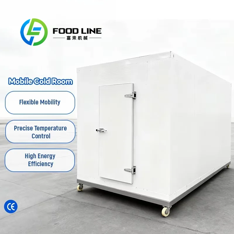 Mobile Cold Room Overload Protection Refrigeration Prevents Unit Damage Caused By Extreme High Ambient Temperature In Summer