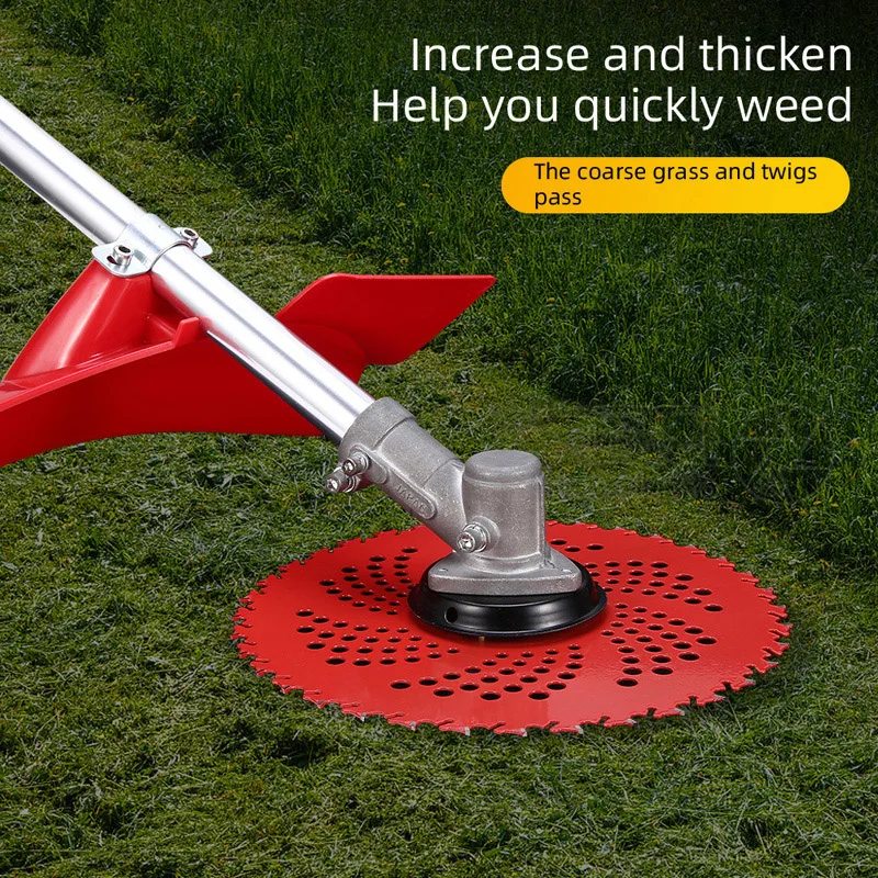Suitable for round blade alloy saw blade, grass cutting blade, 36 tooth lawn mower blade, tungsten steel garden tool accessories