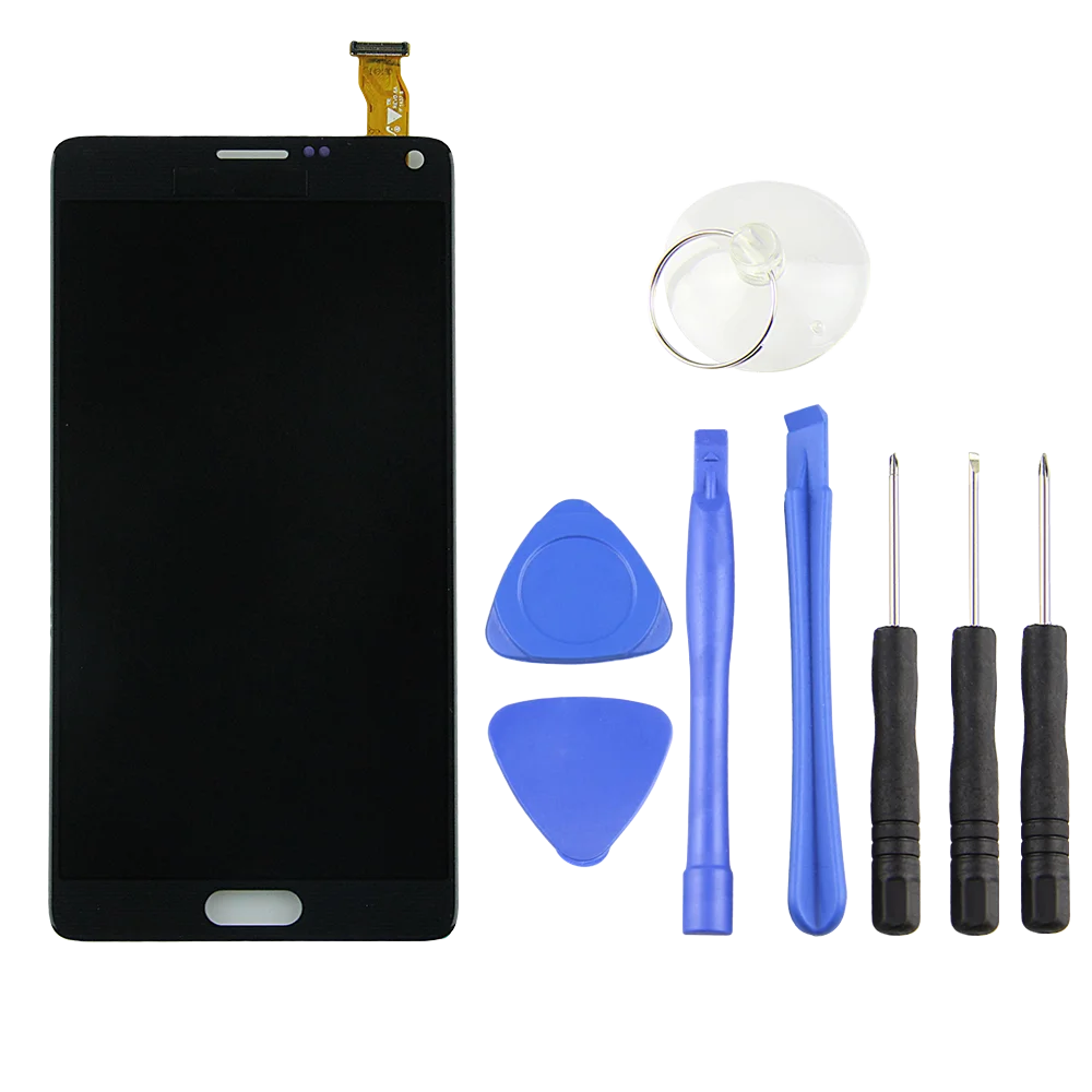 For Samsung Galaxy Note 4 Note4 N910C N910 N910A N910F LCD Screen Display Touch Digitizer Assembly Replacement