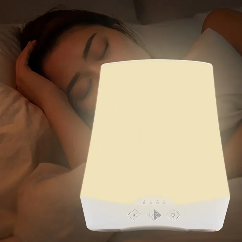 SAD LED Phototherapy Light Bionic-Daylight Affective Disorder Lamp Relief Listless Fatigued Therapy Night Light Stepless Dimming
