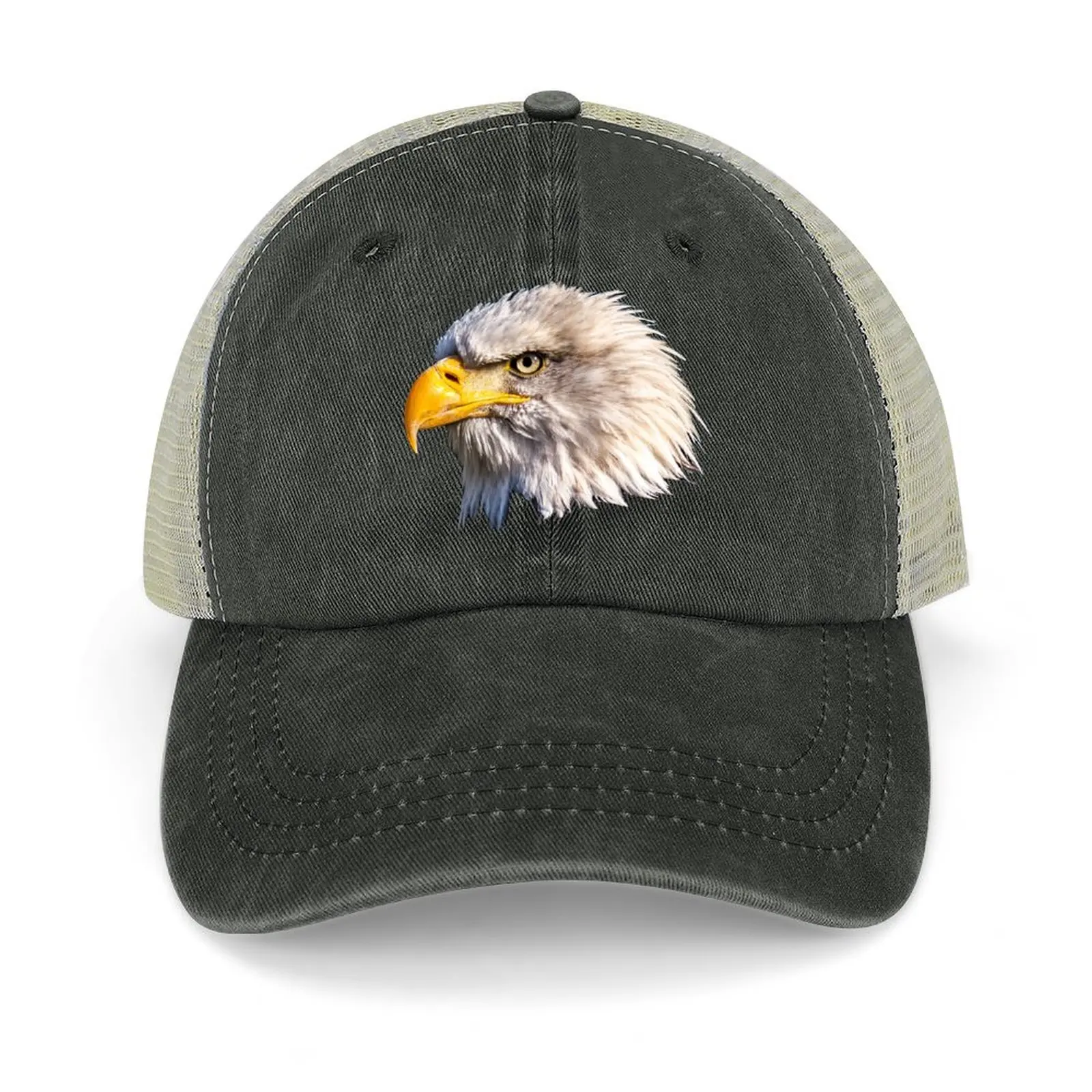 Bald eagle head - eagle art Cowboy Hat Cosplay cute Women's Golf Clothing Men's