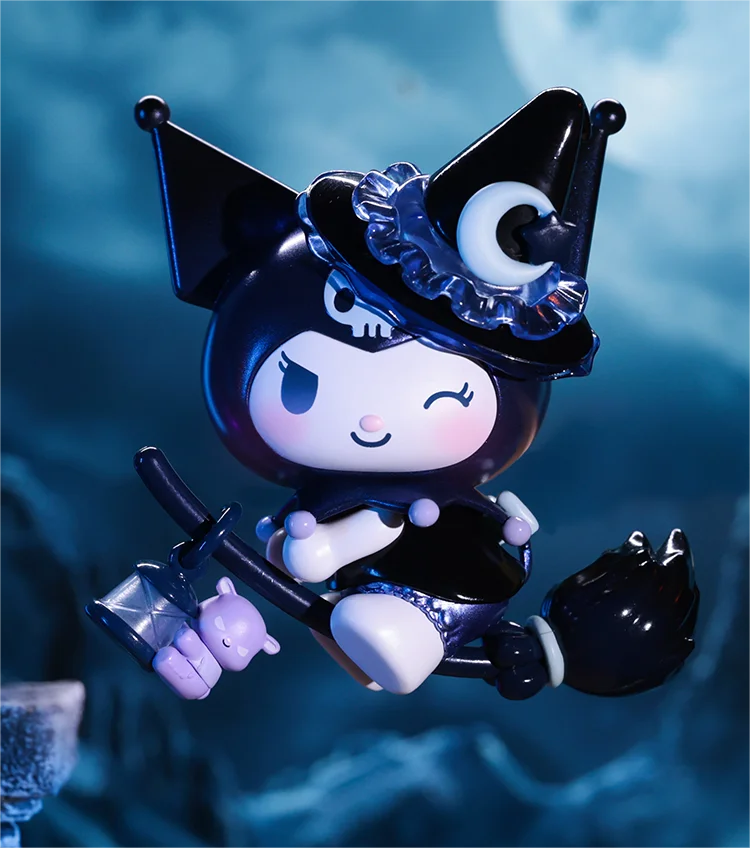 Miniso Sanrio Kuromi The Witch's Feast Series Blind Box Fashion Play Doll Hand Girl's Gift for A Blind Kulumi Box Genuine