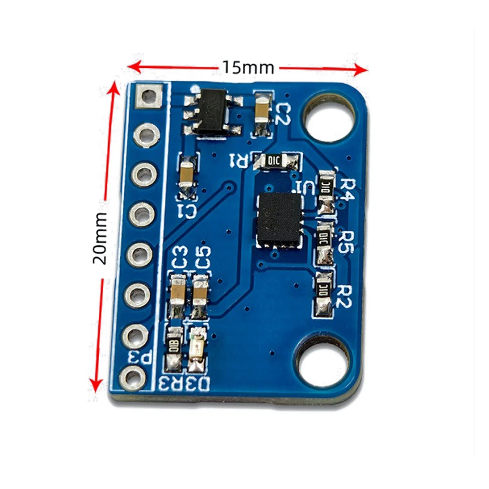 Six-axis IMU Module ICM42688 Attitude Sensor Gyroscope Sensor Support IIC/SPI Drive more than MPU6050 with Power Indicator Light