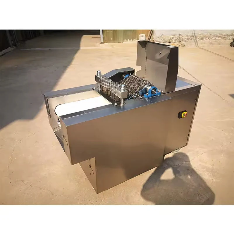 Commercial Meat Slicer 400KG/H Capacity Stainless Steel Meat Cutting Machine With 6mm Blade For Pork Beef Mutton and Pickles