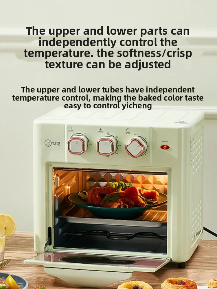 

ZC Air Fryer Oven Integrated Household Small Multi-Functional Baking Electric Oven