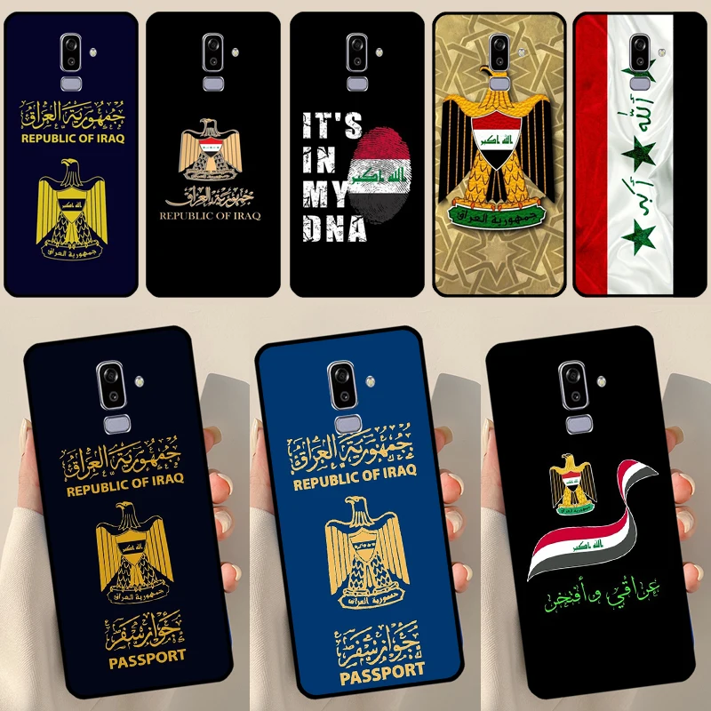 Iraqi Iraq National Flag Case For Samsung Galaxy J3 J5 J7 2017 A3 A5 J1 2016 J4 J6 Plus A6 A7 A8 A9 J8 2018 Coque