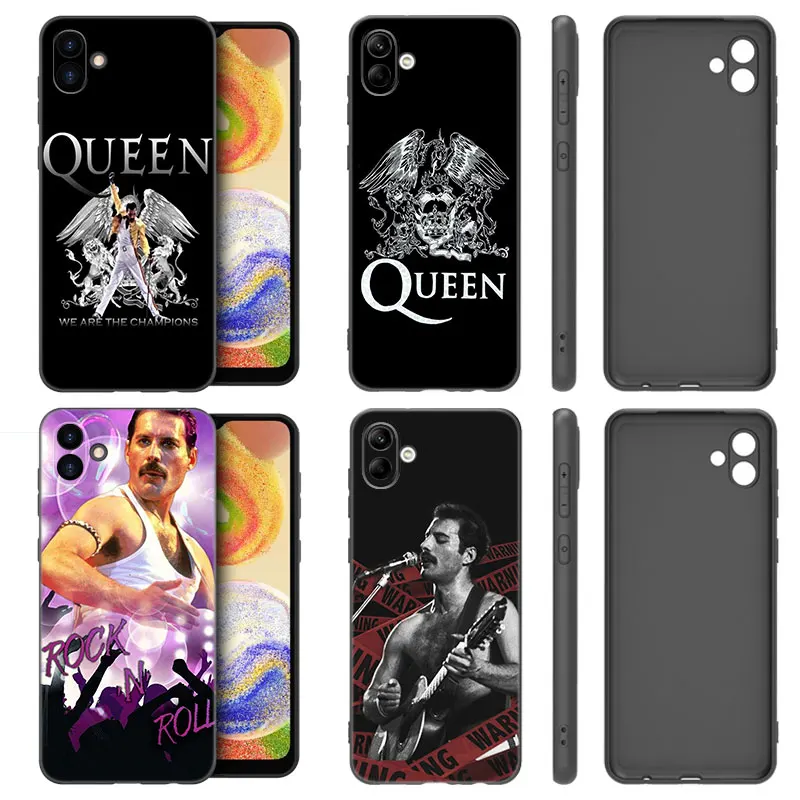 Freddie Mercury band Phone Case For Samsung Galaxy A01 A03 Core A04 E A02 A05 A10 A20 A21 A30 A50 S A6 A8 Plus A7 2018 Cover