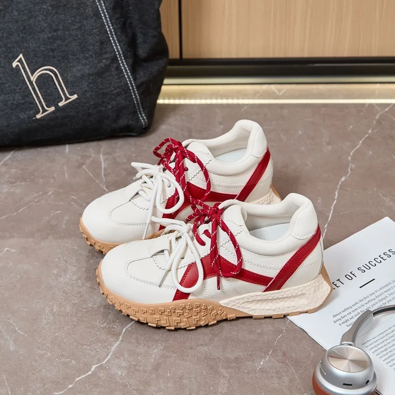 

Женская обувь: Изысканные кружевные спортивные повседневные туфли для женщин, комфортные, нескользящие, для тренировок, увеличивающие рост на 7 см. Zapatos Mujer