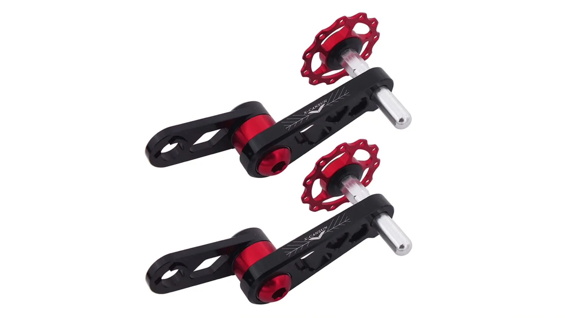 Bicycle Chain Bicycle Chain Tensioner Folding Guide Aluminum Alloy Rear Dipper Chain Accessory Inspection Chain