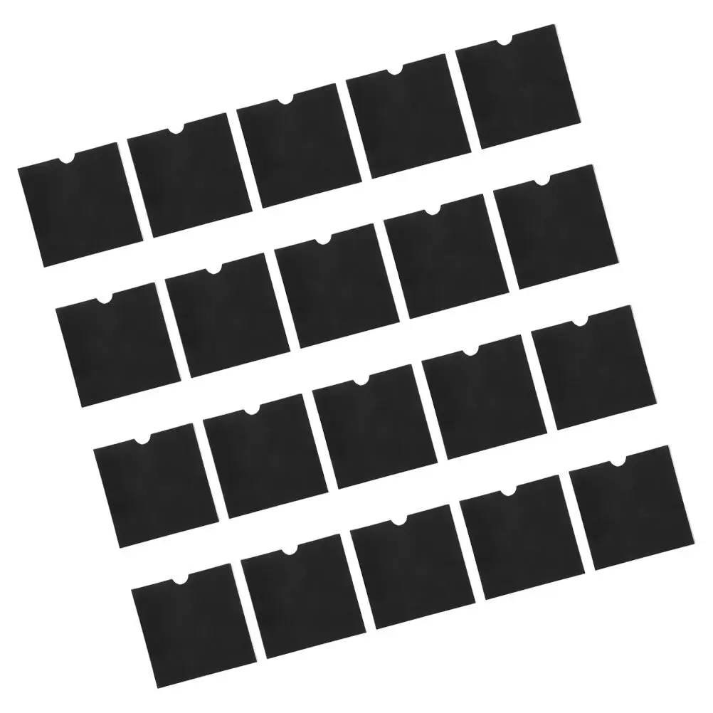 20Pcs Paper Cd Sleeves Dvd Kraft Paper Envelopes Cd Dvd Storage Holder Minimalist Design Scratch Protection for Cds Dvds