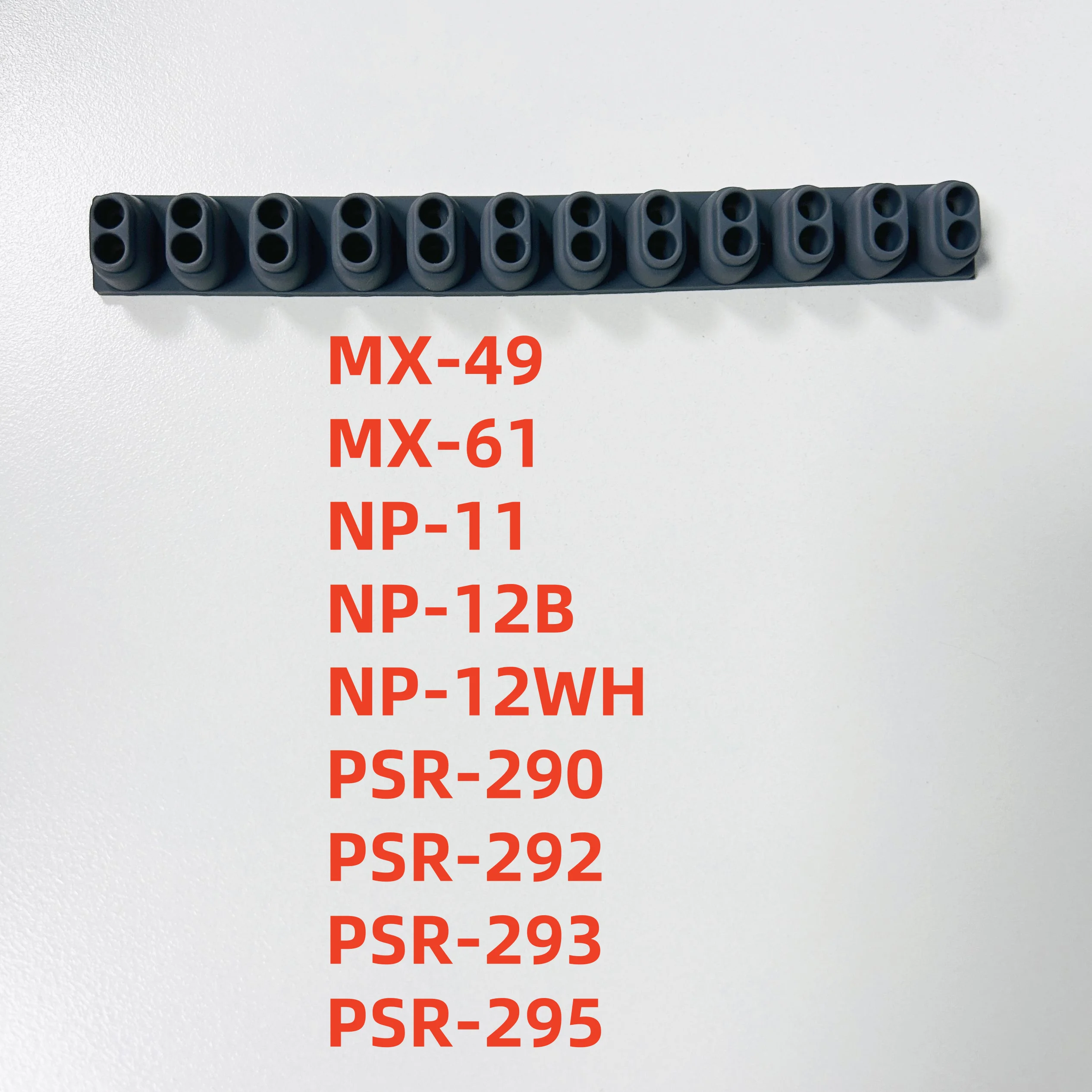 

Проводящая резиновая контактная лента для ключей для Yamaha MX-49 MX-61 NP-11 NP-12B NP-12WH PSR-290 PSR-292 PSR-293 PSR-295