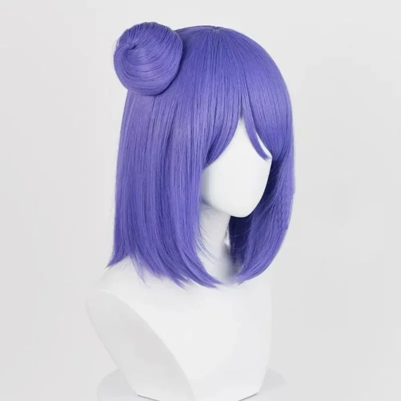 Konan Cosplay Wig Synthetic Short Straight Wig Anime Coser Cute Girl Heat Resistant Fiber High Quality Wig Party
