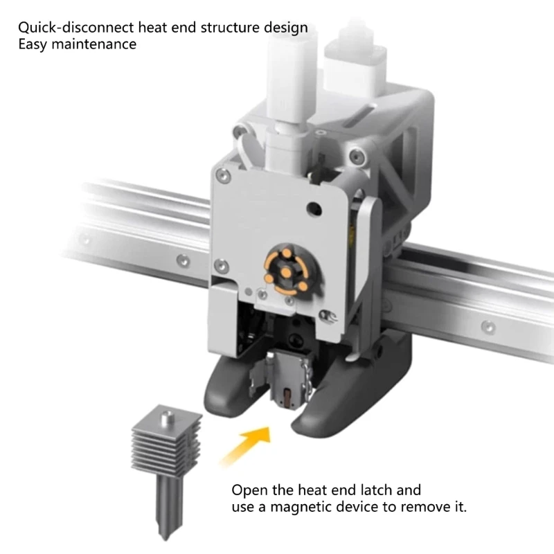 

Hotend Heating Assembly Heating Block For 3D Printers Features Heat Resistant Composited Stone Platform top sale