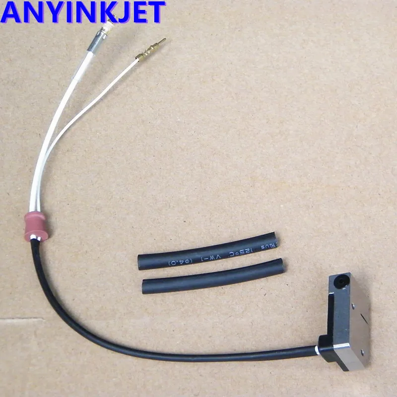 Imagem -06 - para Eletrodo de Carga Domino Assy 45411 Eletrodo de Carregamento Domino 75 Mícrons Mkz para Impressora de Codificação Jato de Tinta Domino A100 A200 A300 a