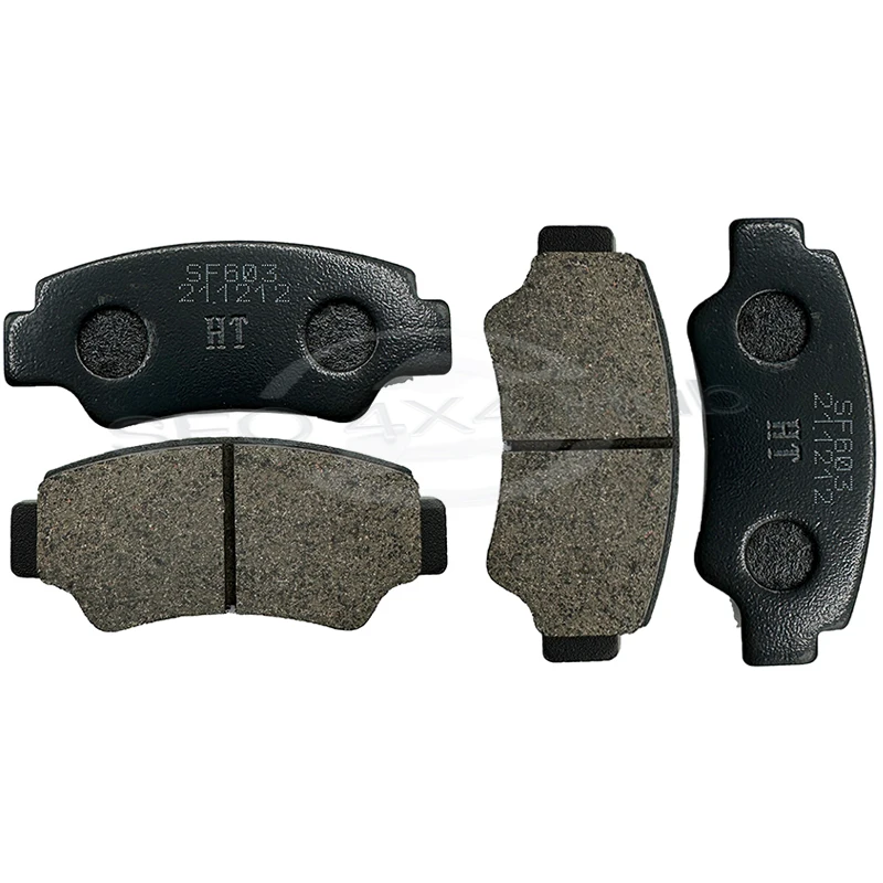 4 PCS Rear Brake Pad For Segway Snarler AT6 S/L Villain SX10 Fugleman UT6 UT10 Crew U3 U5 P/N : S05E15C20001 S05E15C00001