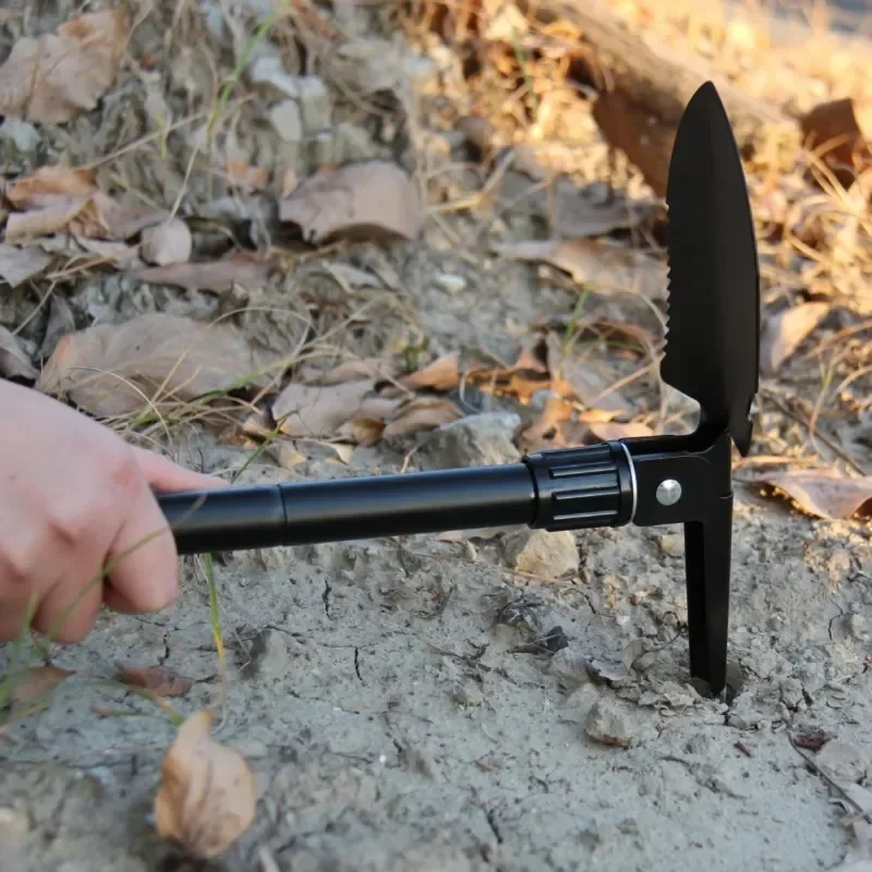 2026 Latest Multi-Functional Folding Camping Shovel for Tree Digging Pit Digging Outdoor Survival Treasure Hunting Vehicle