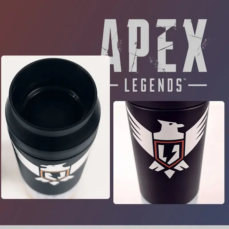 New Apex Legends Phoenix Kit Shield Battery Stainless Steel Water Bottle Keeps Liquids Hot or Cold Thermos Mug Birthday Gift Toy