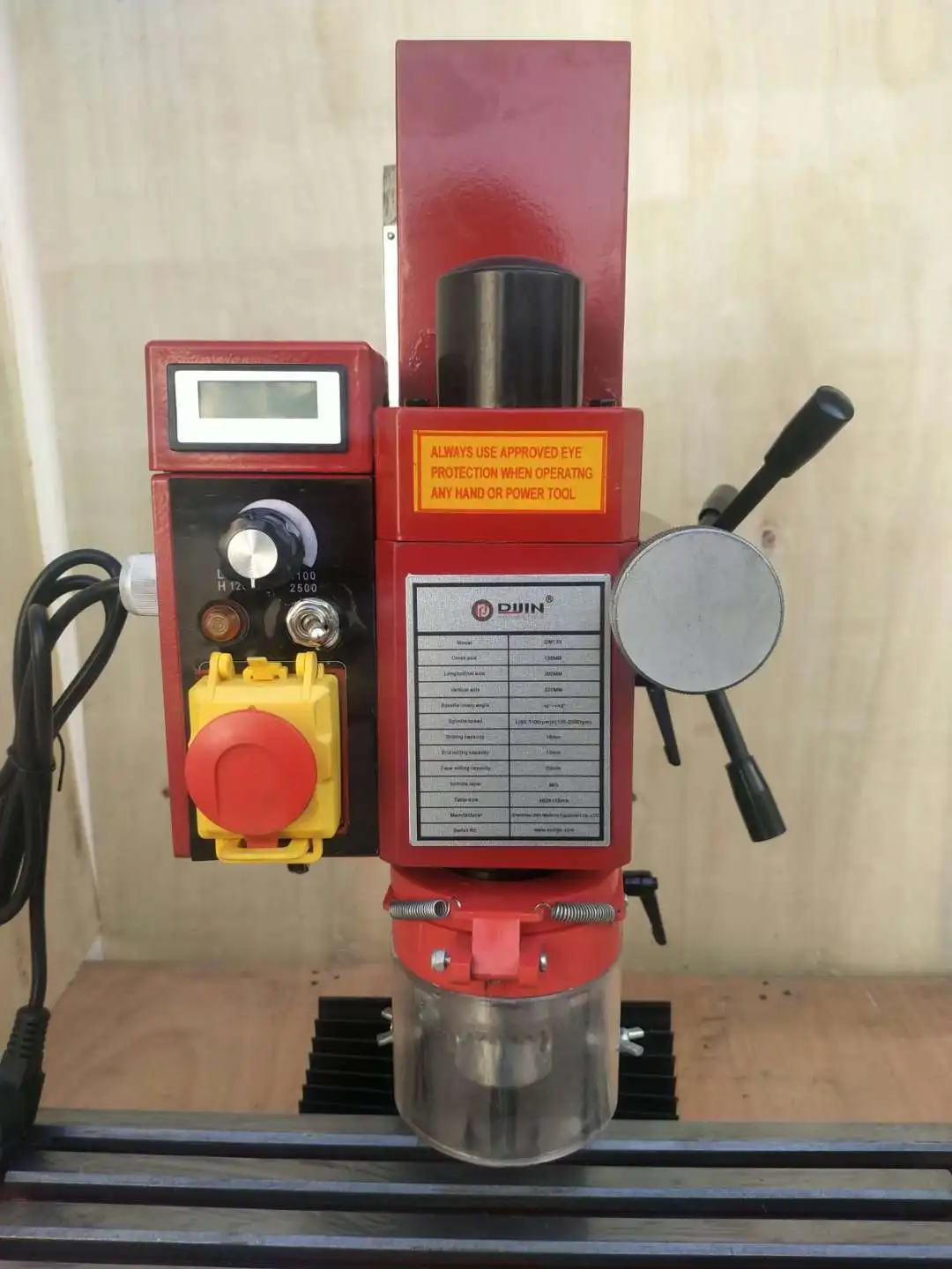 mini metal milling drilling machine variable drill mill machine low noise big torque china milling machinery