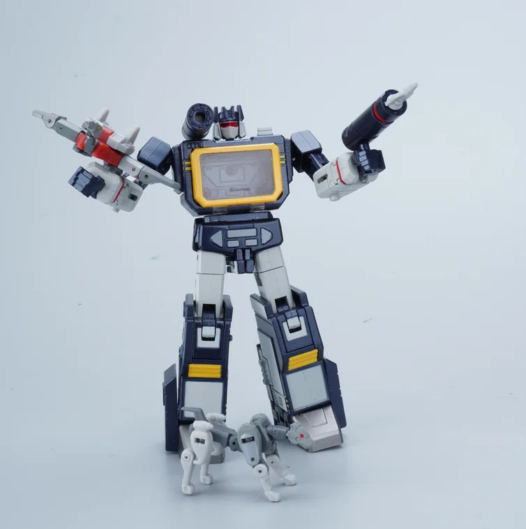 التحول SD01 SD-01 KO Newage H21 Soundwave مع الشريط G1 نسبة صغيرة 13 سنتيمتر عمل نموذج لجسم لعبة