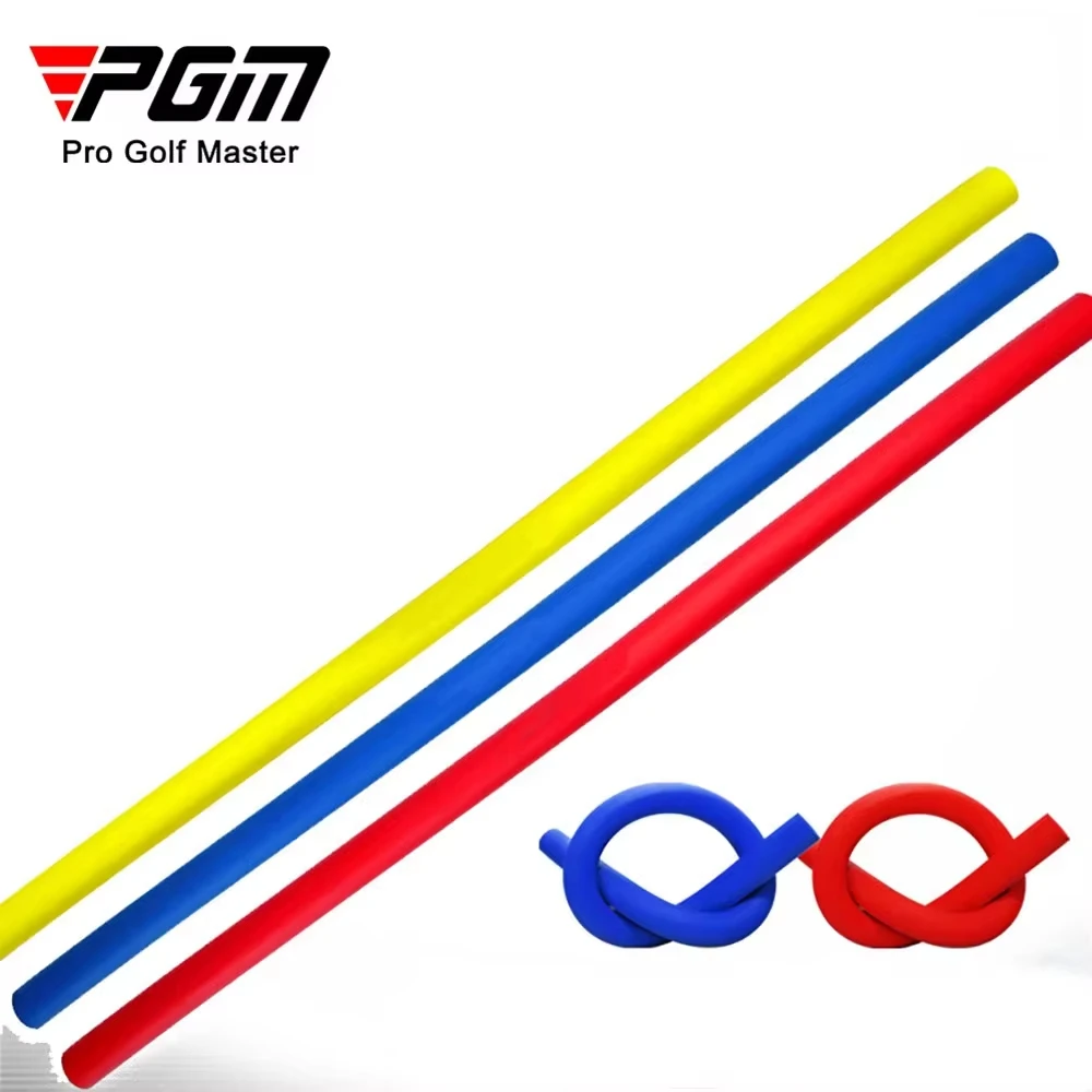 PGM EVA Golf Swing Trainer Soft Stick Golf Multi-functional Power Stick Swing Training Aid Red / Yellow / Blue