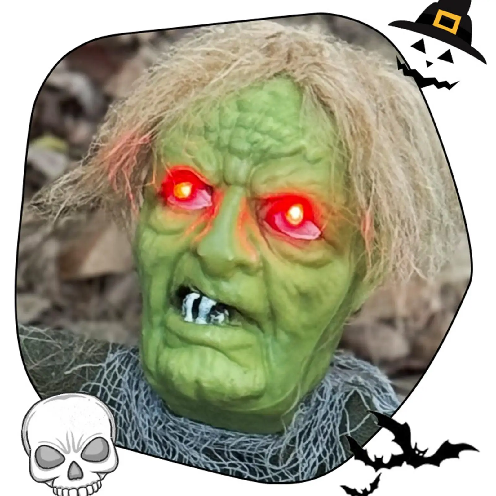 ديكور الهالوين الخارجي زومبي ديكور الهالوين لدعامة منزل مسكون #4