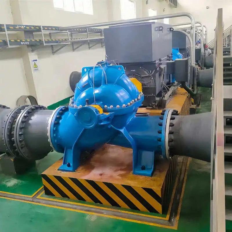 8 Inch Clean Water Double Suction Split Case Pump 380V Municipal Service