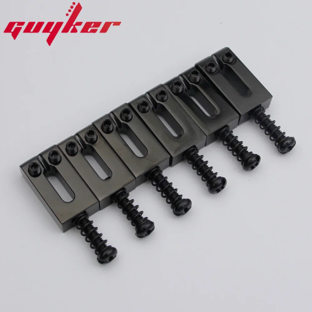 New 10.5MM 10.8MM Brass Plating Modern Guitar Tremolo Bridge Saddles For ST Electric Guitar