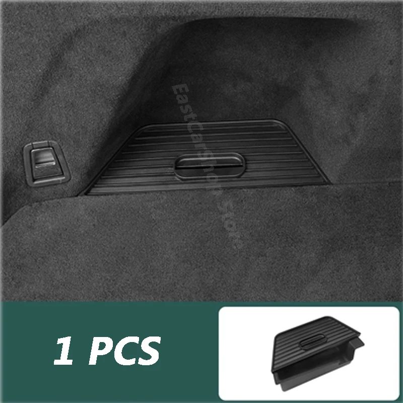 

For LEADING IDEAL LiXiang L7 2023 2024 Car Trunk Side Panel Storage Box Tail Box Hidden Storage Box Car Accessories