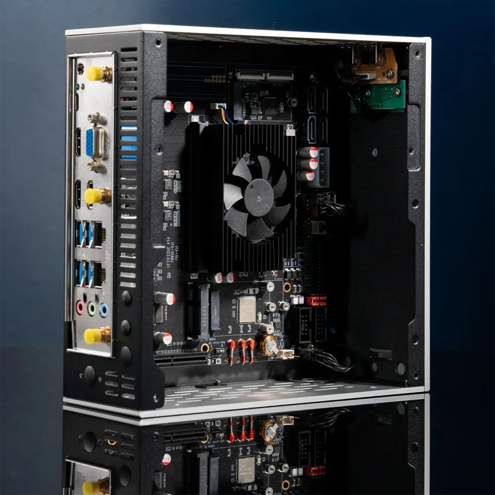 ITX-3588J 8K Development Board Rockchip RK3588 AI Mini ITX Motherboard New-gen 8-core AIoT SoC Applied To ARM PC,Edge Computing