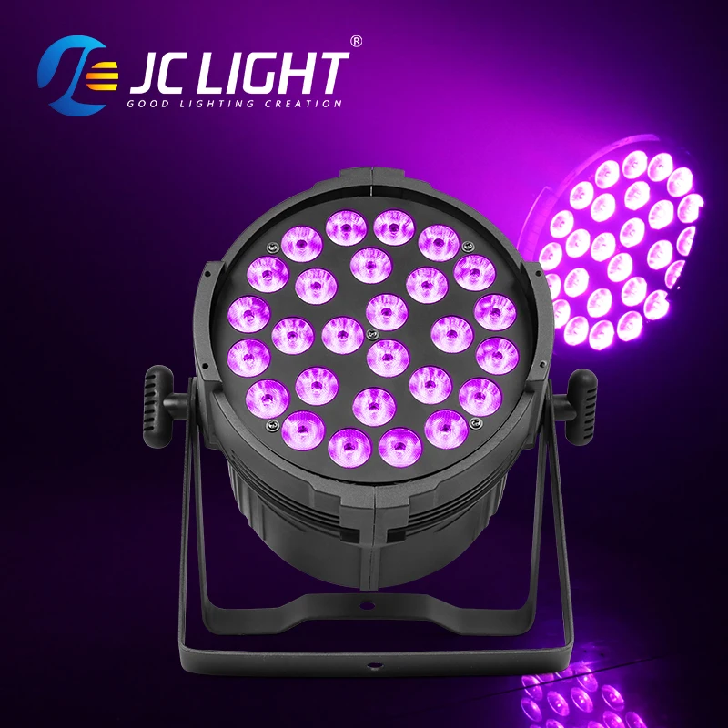 JC Light Dmx Control 27*10w Led Rgbw 4 in1 Par can Light Dj Party Disco Stage Wash Effect Uplights Wedding Led Par Lights