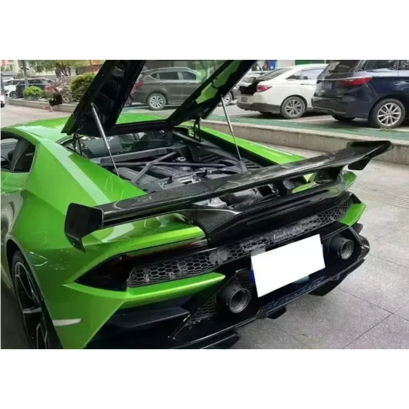 

Real Forging Carbon Fiber Car Rear Wing Trunk Lip Spoiler For Lamborghini Huracan LP580 LP610 EVO 2014 - 2020