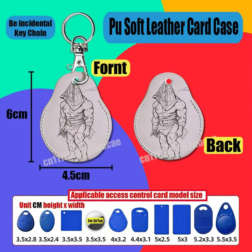 For Silent Hill Heather Mason For Air Tag Case Card Holder Sleeve ID Badge Credit Bank Access For AirTag Case Shell view 2