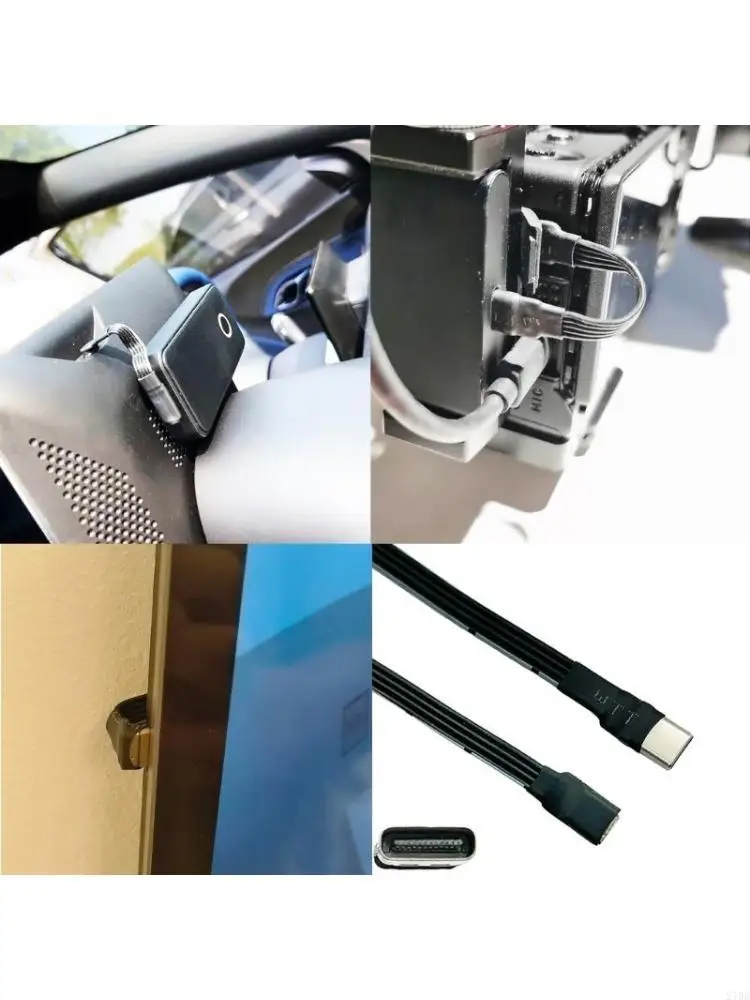 Cavo estensione USB C USB C maschio a femmina Cavo estensione 18W Extender USB C USB