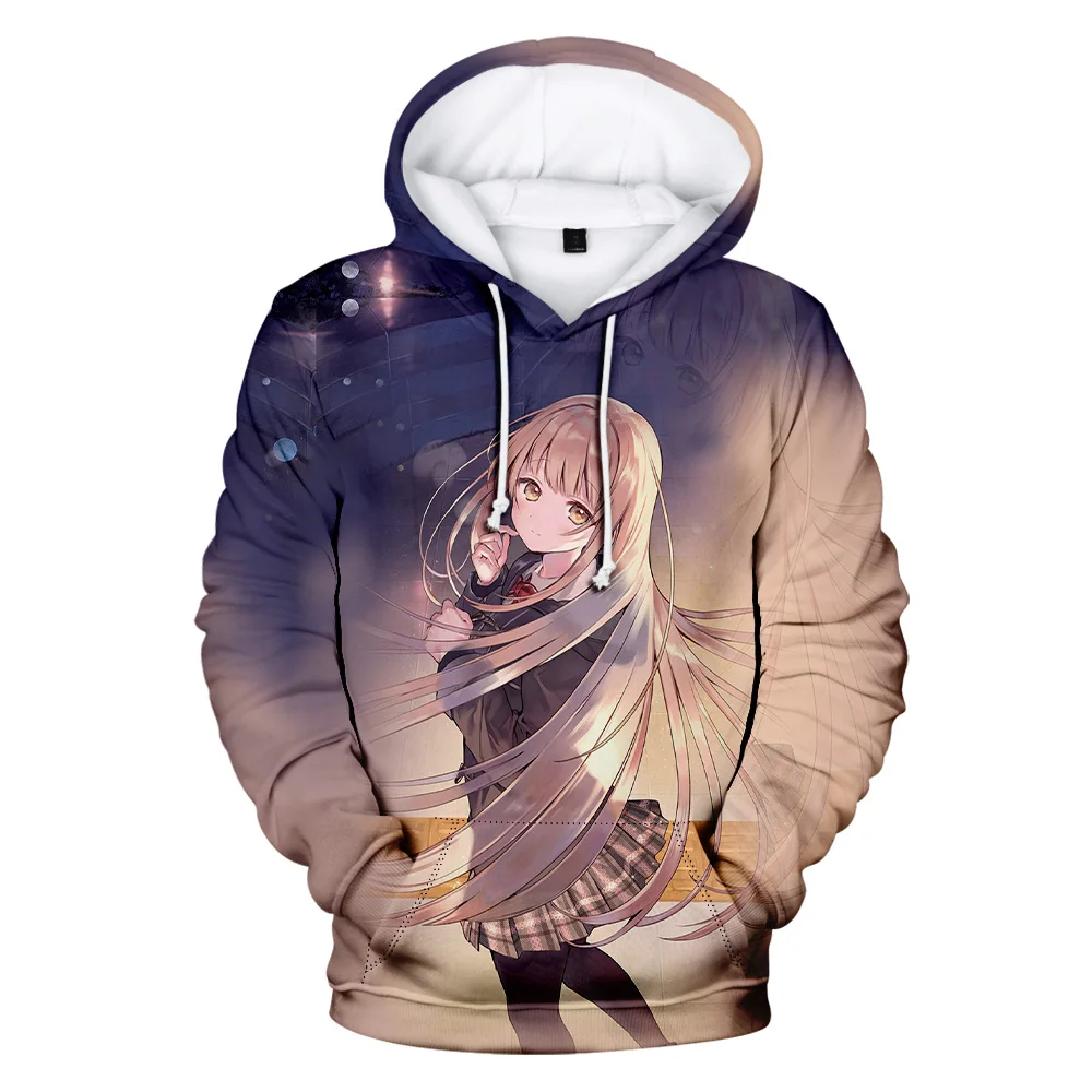 The Angel Next Door Spoils Me Rotten Anime Hoodies 3D Prints Unisex Fashion Pullover Sweatshirt Harajuku Streetwear Tracksuit