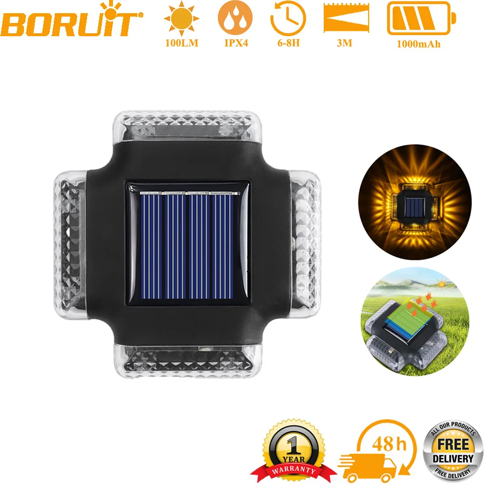 

4PCS Solar Wall Lights Outdoor Solar Lamp Waterproof Decoration Garden Lamp Up And Down Luminous Lighting for Wall Porch Balcony