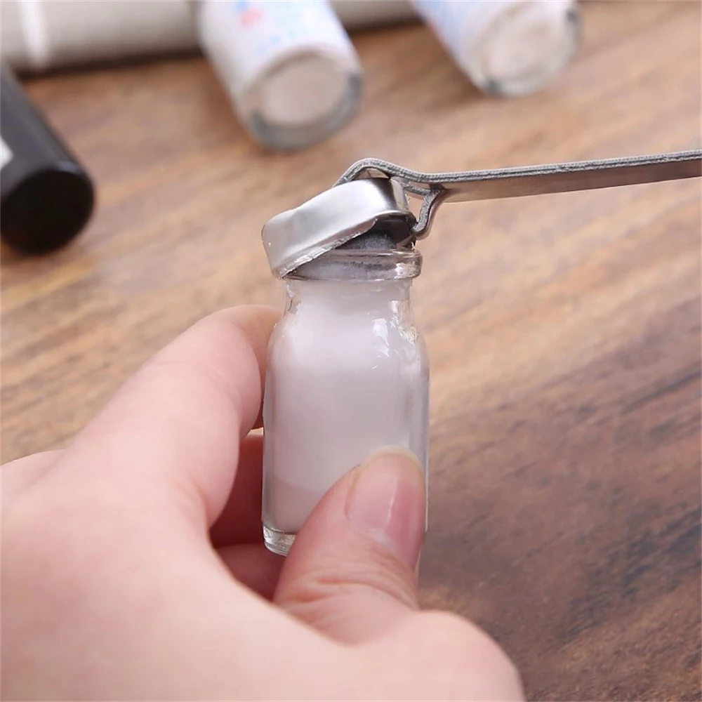 Oral Liquid Small Bottle Opener Multifunctional Wear-resistant Food Grade Stainless Steel 430 7x1x1cm Kitchen Tools Portable