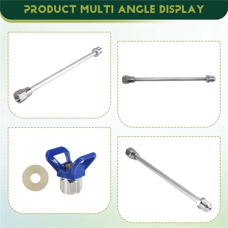 Extension Pole 30Cm Airless Spray With Nozzle Seat Airless Paint Spray Extension Pole For Airless Paint Spray Systems