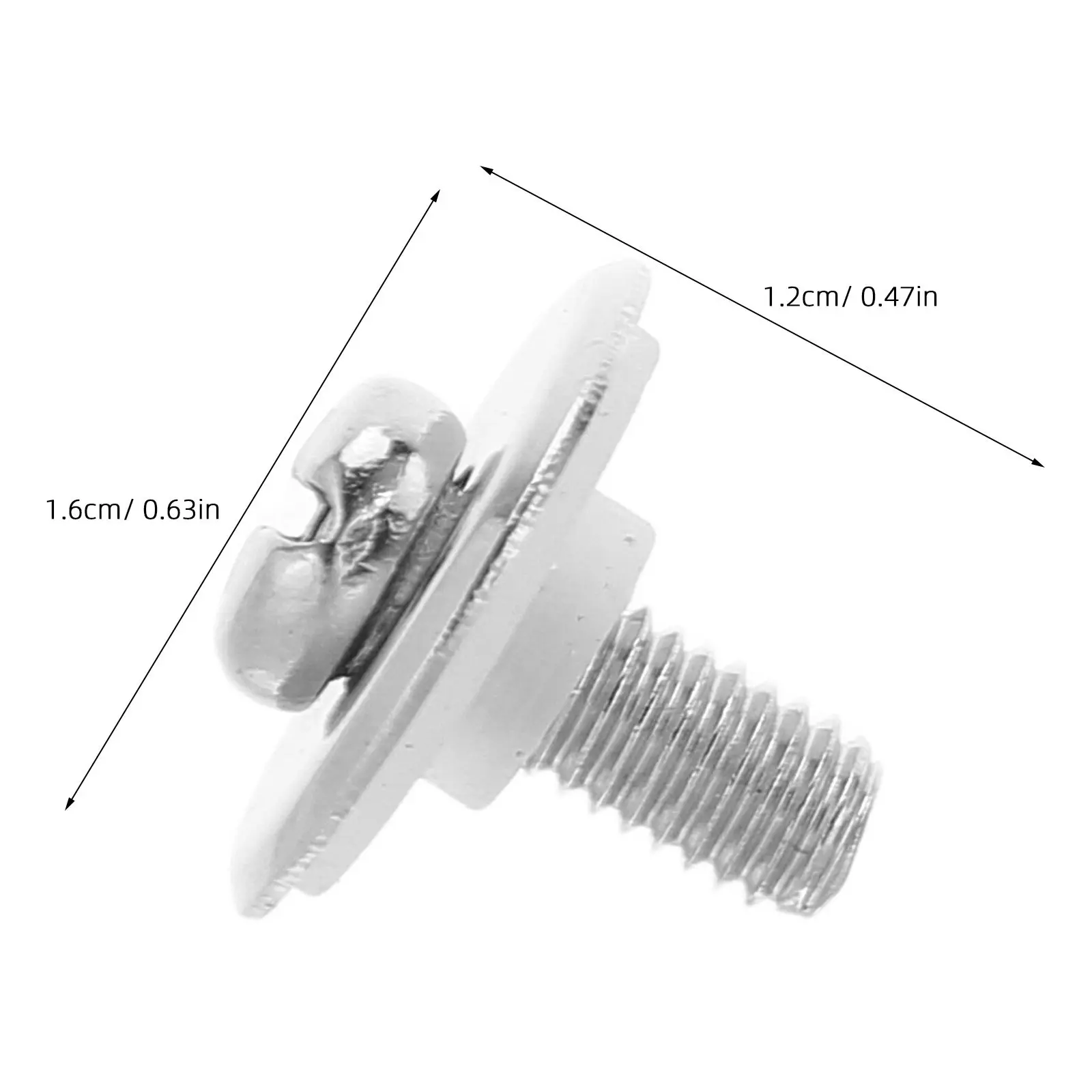 20Set Pot Lid Handle Screws Replacement Parts Kitchen Cookware Universal M5x22mm Stainless Steel Bolts Quiet Operation Hardware