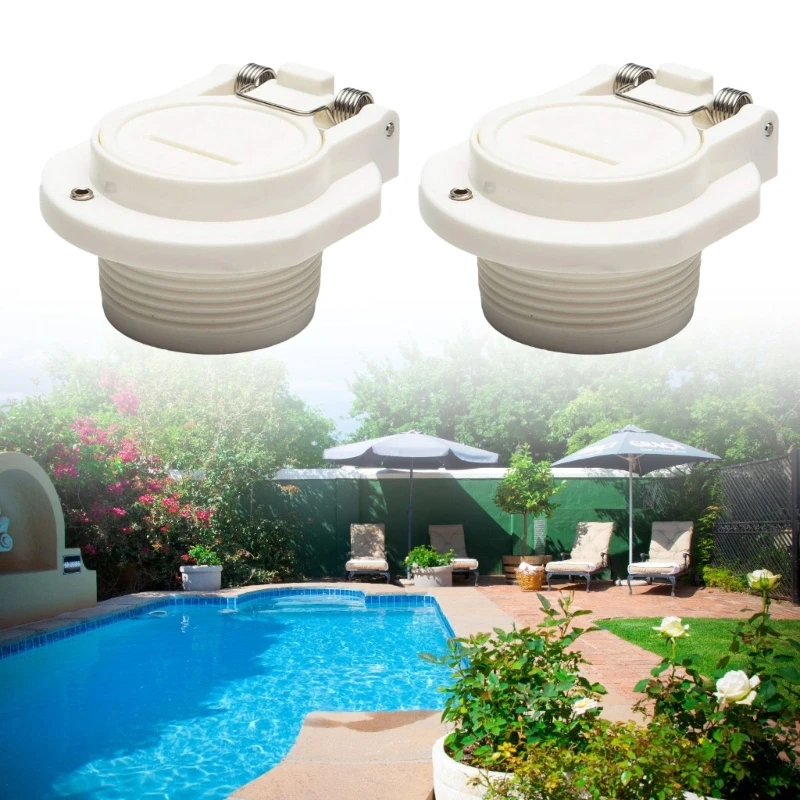 White PVC Whirling Pool Vacuum Wall Owner For Various Models GW9530 W400BWHP