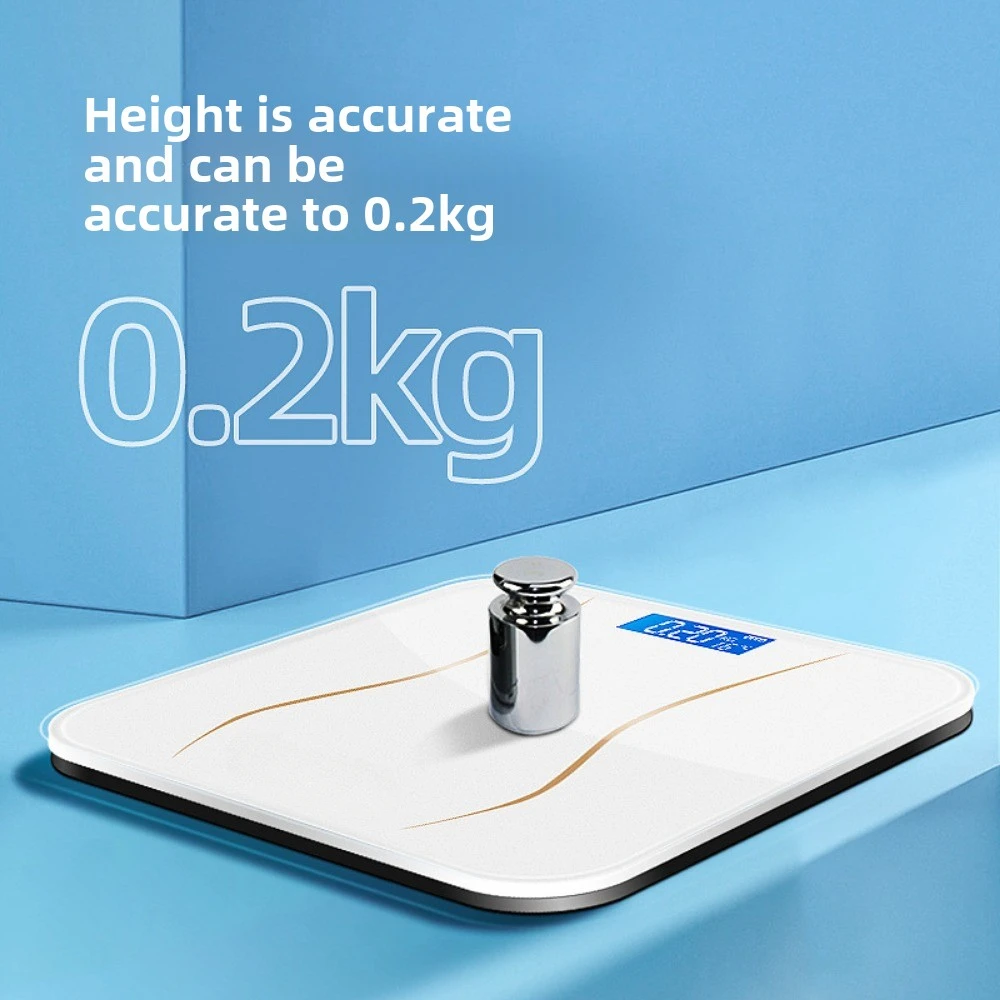 Electronic Scale Glass Weight Scale Intelligent Home Human Scale Electronic Scale Health Scale Human Scale Weighing Scale