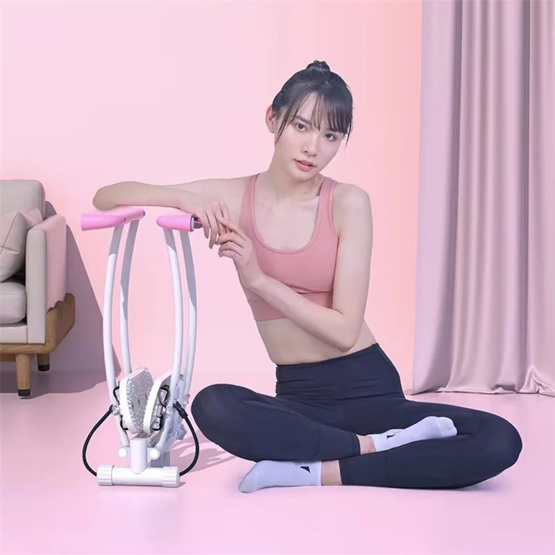 Leg Clamping Gripper Sliding Plate Postpartum Pelvic Floor Muscle Trainer Exercise Inner Thigh Stovepipe Equipment Ski Machine