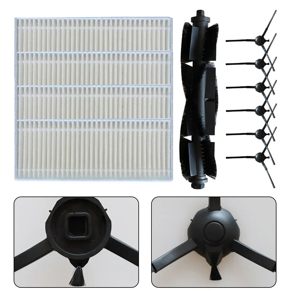 Penyedot Debu utama cadangan rol sikat samping Filter untuk botplate S8 Plus Aksesori penyedot debu robot