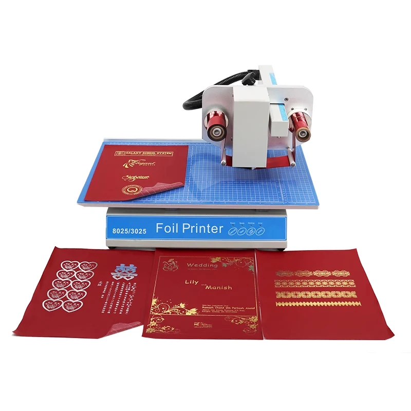 MOMOTECH High-Speed High-End Flatbed Printer Unprinted PVC Card Digital Gold Foil Hot Stamping Machine