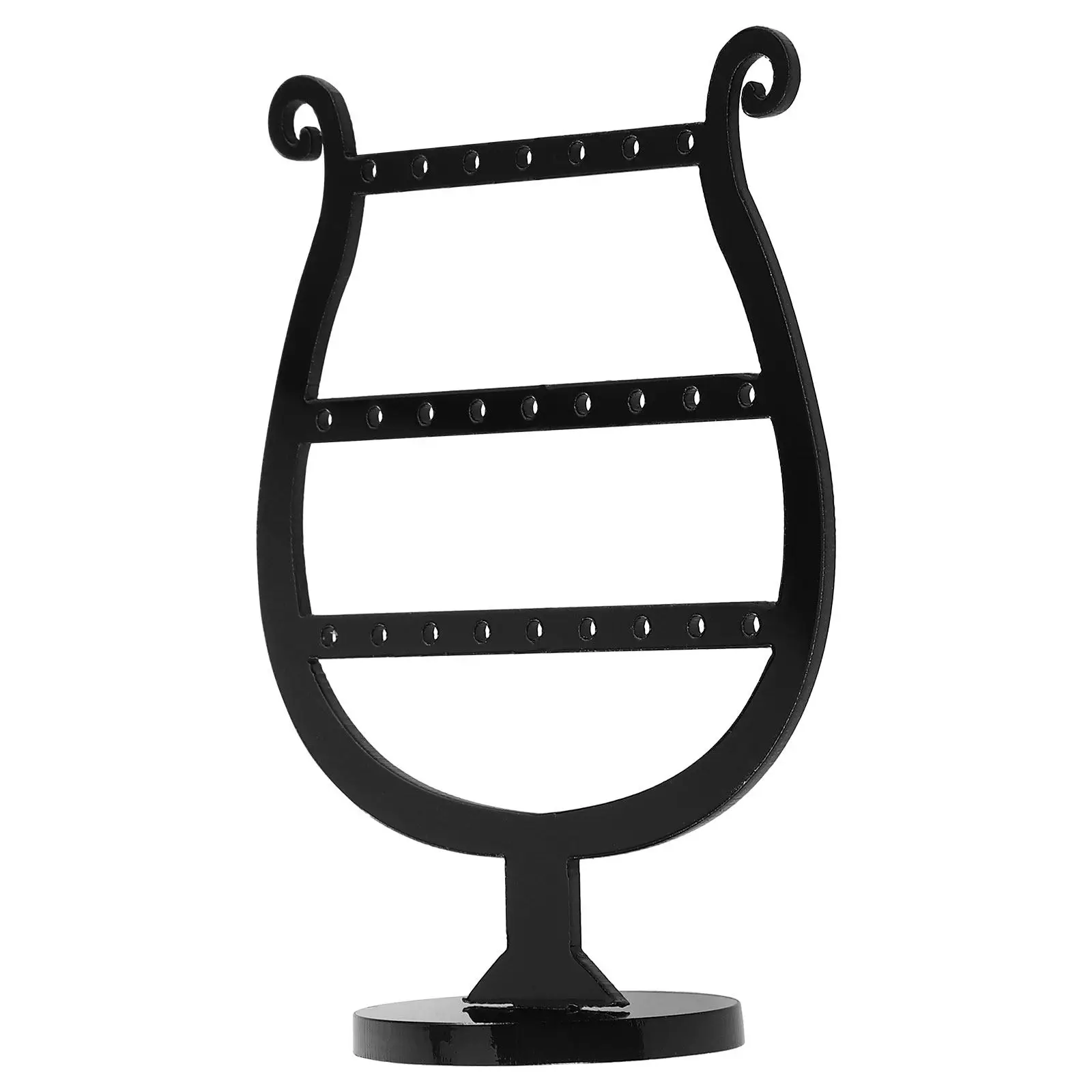 Earring Display Stand Multi-Layer Detachable Rack Jewelry Organizer Holder for Home Retail Use Earring Storage Frame